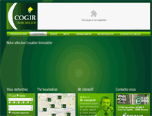 Tablet Screenshot of cogir.fr